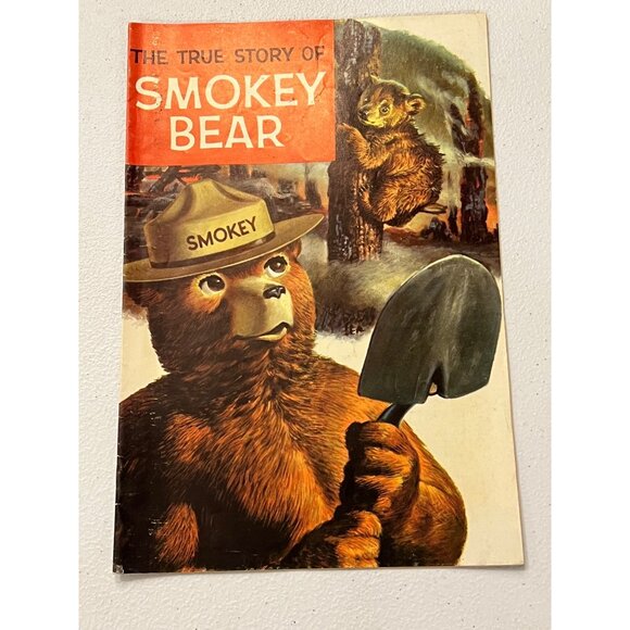The True Story Of Smokey Bear 1950s U.S. Forestry Dept Comic Book - Picture 1 of 9